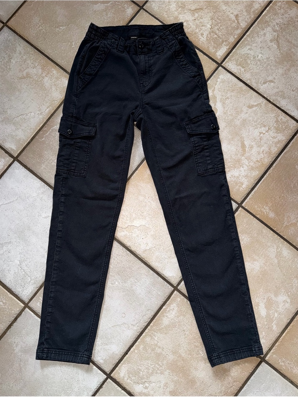 American Eagle High-Rise Stretch Cargo Straight Pants Style 2325-5031 Size 00
